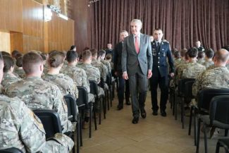 Principele Radu, în vizită la Colegiul Militar din Chișinău