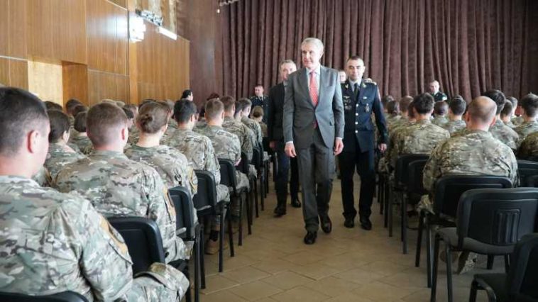 Principele Radu, în vizită la Colegiul Militar din Chișinău