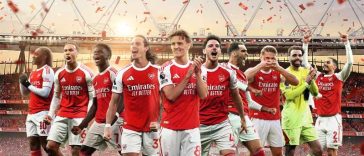 Fotbal: Arsenal, noua campioană a Angliei, după remiza făcută de Manchester City cu Bournemouth
