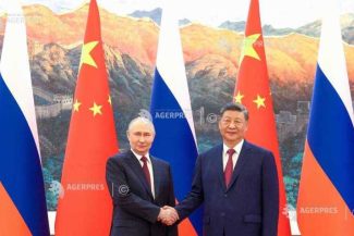 Președinții Xi și Putin elogiază la Beijing relațiile bilaterale chino-ruse