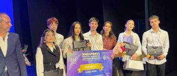 Echipa Colegiului ‘Spiru Haret’ va reprezenta Tulcea la finala națională a Maratonului pentru Educație Antreprenorială