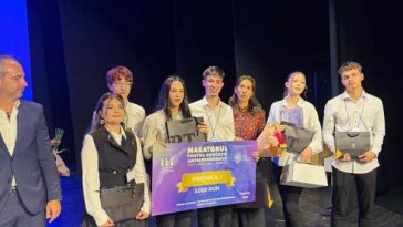 Echipa Colegiului ‘Spiru Haret’ va reprezenta Tulcea la finala națională a Maratonului pentru Educație Antreprenorială