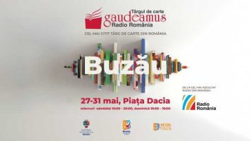 Târgul de Carte Gaudeamus Radio România revine la Buzău între 27 și 31 mai