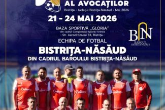 Bistrița-Năsăud: Campionatul național de fotbal al avocaților, găzduit de municipiul Bistrița, reunește sute de profesioniști din domeniu