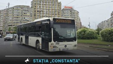 TPBI: Stația ‘Constanța’ amplasată pe Strada Doamna Ghica a fost relocată cu 30 metri spre Piața Delfinului