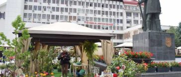 REPORTAJ Vaslui: Explozie de culoare la ediția aniversară a târgului Serbarea Florilor, care reunește 36 de producători