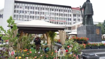REPORTAJ Vaslui: Explozie de culoare la ediția aniversară a târgului Serbarea Florilor, care reunește 36 de producători