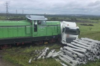 Giurgiu: Scurgeri de motorină după un accident în municipiu între o cisternă și un tren marfar încărcate cu motorină