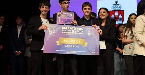 Iași: Ideile de bussines ale elevilor – prezentate la Maratonul penru Educație Antreprenorială organizat de CONAF