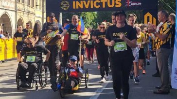REPORTAJ Bistrița-Năsăud: Peste 2.000 de participanți din șapte țări, la Semimaratonul Eroilor Invictus (GALERIE FOTO)