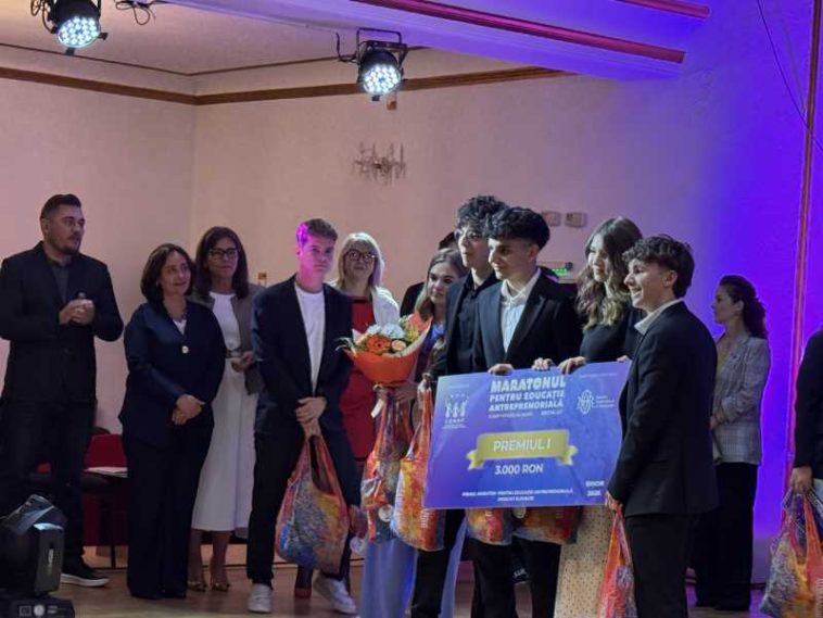 Bihor: O aplicație pentru dezvoltare personală – Premiul I la ‘Maratonul pentru Educație Antreprenorială’