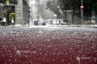 ANM: Cod galben de averse torențiale, vijelii și grindină în localități din județul Olt