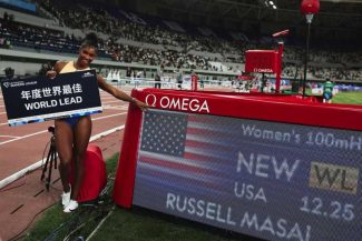 Atletism: Diamond League – Masai Russell, la două sutimi de secundă de egalarea recordului mondial la 100 m garduri
