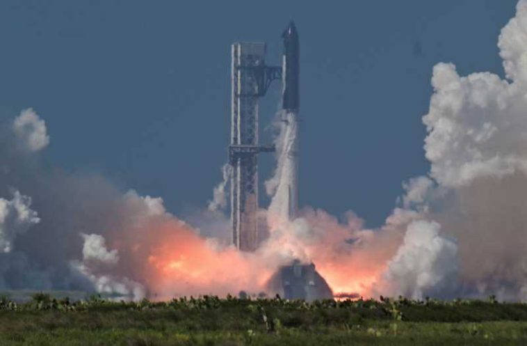 Un nou test reușit, în ansamblu, pentru racheta Starship a companiei SpaceX