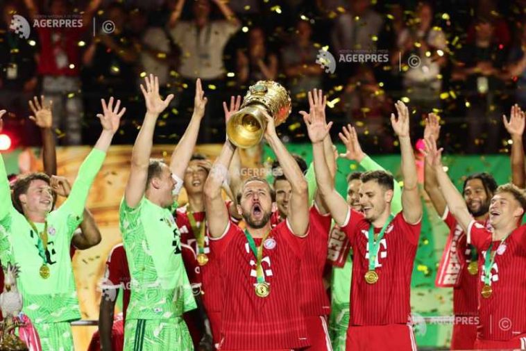 Fotbal: Bayern Munchen a câștigat Cupa Germaniei, grație unui hat-trick reușit de Harry Kane