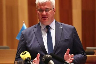 Kievul solicită mai mult sprijin după atacul rusesc ce a provocat daune minore sediului MAE