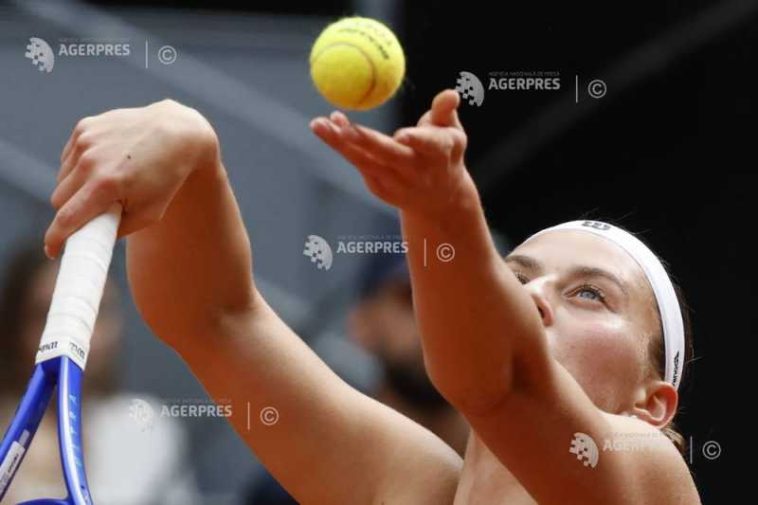 Tenis: Ucraineanca Marta Kostiuk, în lacrimi după debutul victorios la Roland Garros