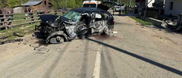 Suceava: Un tânăr de 18 ani a murit și alți doi au fost răniți într-un accident rutier la Moldovița