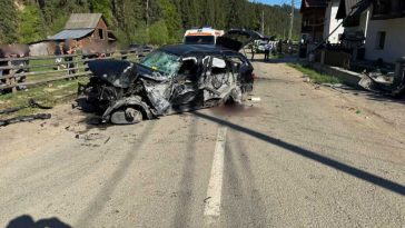 Suceava: Un tânăr de 18 ani a murit și alți doi au fost răniți într-un accident rutier la Moldovița