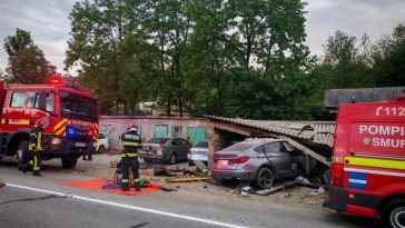 Bistrița-Năsăud: Tânăr de 30 de ani cu permisul anulat, implicat într-un accident pe DN 17D, cu două victime