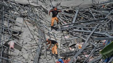 Filipine: Patru morți și circa 17 dispăruți după prăbușirea unei clădiri în construcție