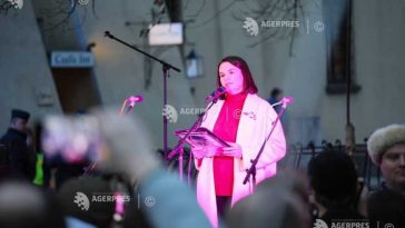 #Ucraina: Opozanta belarusă Svetlana Tihanovskaia, într-o vizită la Kiev