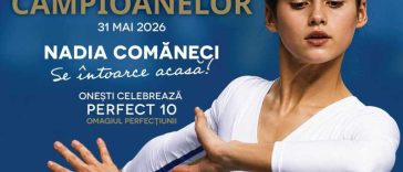 #AnulNadia Glorii ale sportului românesc, alături de Nadia Comăneci la Gala Campioanelor de la Onești