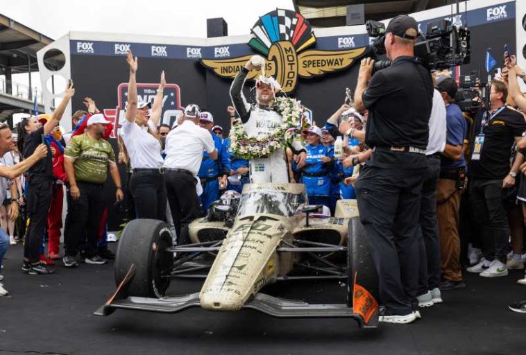 Auto: Felix Rosenqvist a câștigat cel mai mare premiu din istoria cursei Indy 500