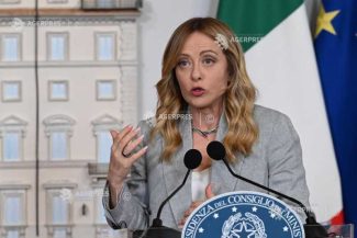 Giorgia Meloni: UE e un gigant birocratic, dar e mioapă atunci când trebuie să își facă auzită vocea
