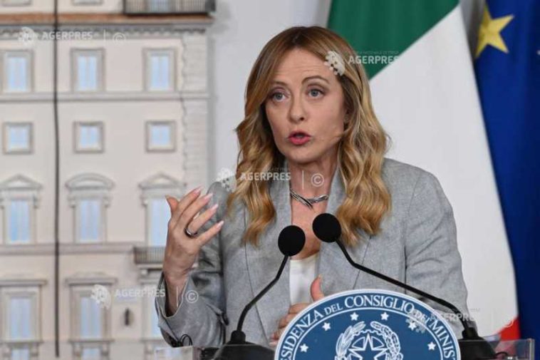 Giorgia Meloni: UE e un gigant birocratic, dar e mioapă atunci când trebuie să își facă auzită vocea