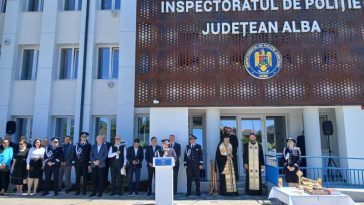 Alba: Sediul IPJ a fost modernizat cu fonduri din PNRR (GALERIE FOTO)