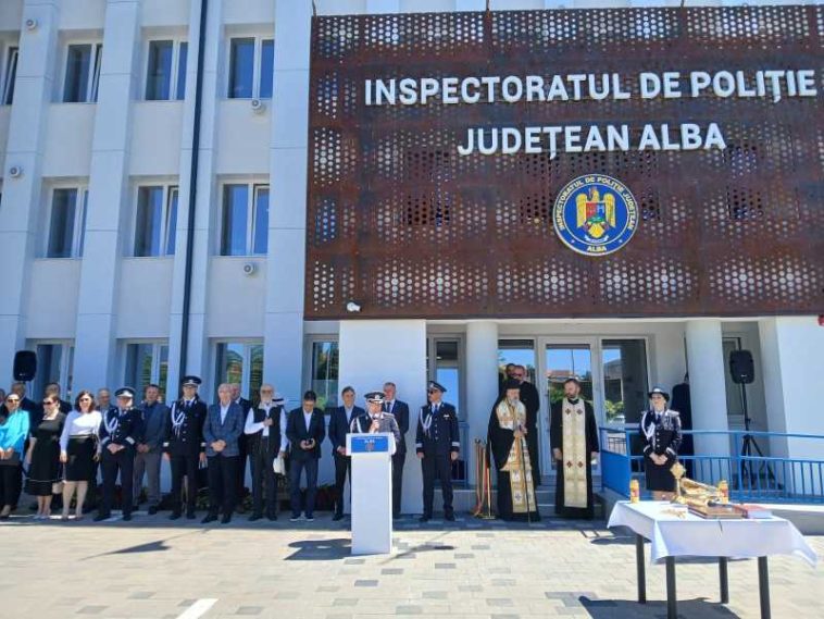 Alba: Sediul IPJ a fost modernizat cu fonduri din PNRR (GALERIE FOTO)