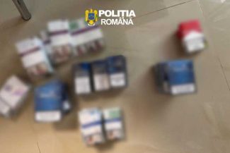 Timiș: Contrabandă cu 260.000 de țigarețe; două persoane au fost reținute