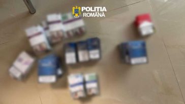 Timiș: Contrabandă cu 260.000 de țigarețe; două persoane au fost reținute