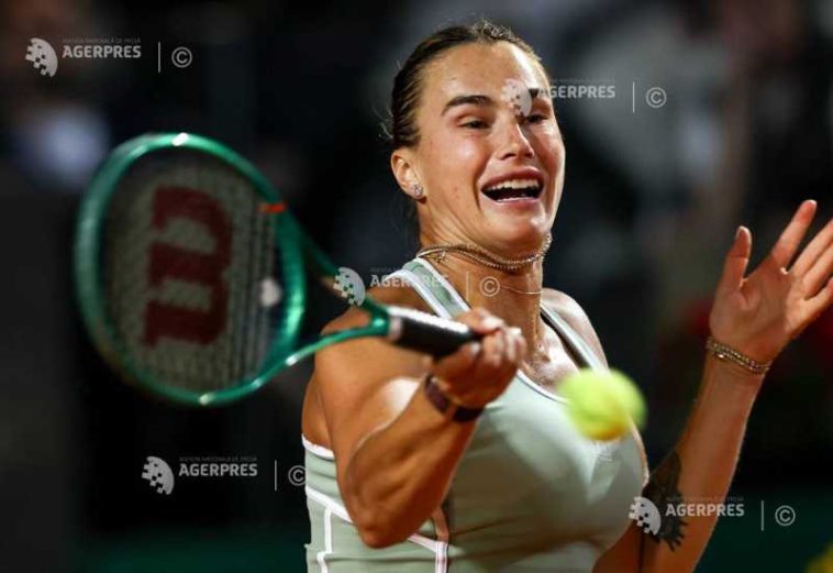 Tenis: Arina Sabalenka a acces în turul al doilea la Roland Garros