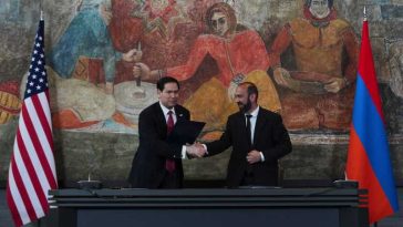 SUA și Armenia se angajează să continue proiectul lor de coridor în timpul unei vizite a lui Rubio
