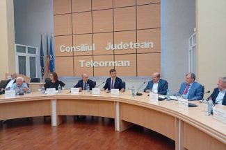 Teleorman: Reprezentanți ai mediului de afaceri francez, în vizită în județ pentru oportunități de investiții (GALERIE FOTO)