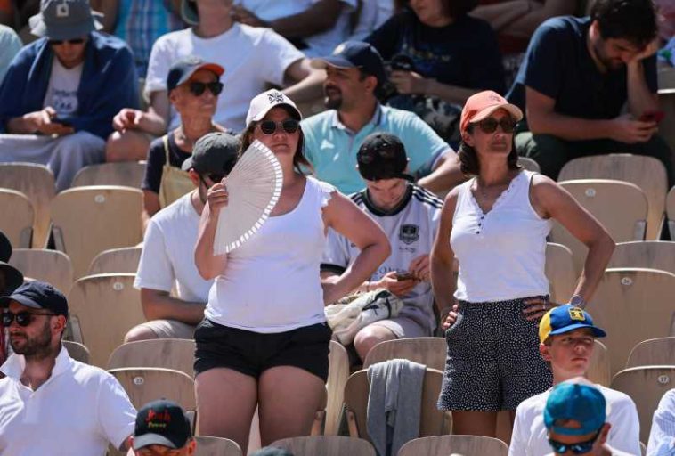 Tenis: Paramedicii au intervenit luni și marți la Roland Garros din cauza căldurii, ‘dar nimic excepțional’ (organizatori)