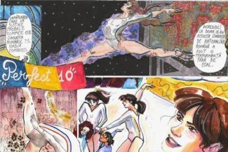 #AnulNadia Expoziție de bandă desenată ‘Nadia Comăneci – o poveste desenată’, la Bruxelles