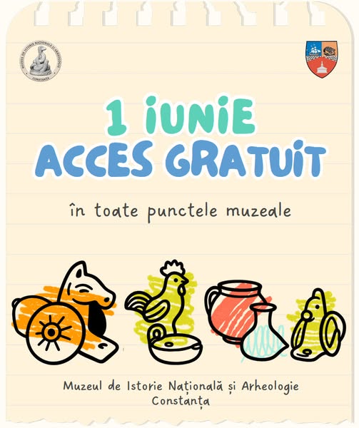 Constanța: Acces gratuit la punctele muzeale ale MINA în minivacanța de Rusalii și 1 iunie