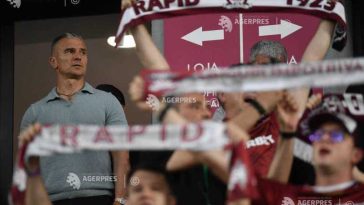 Fotbal: Daniel Pancu, numit antrenor principal al Rapidului