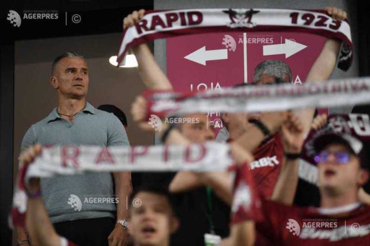 Fotbal: Daniel Pancu, numit antrenor principal al Rapidului