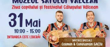 Vâlcea: Copilăria și călușul, sărbătorite împreună la Muzeul Satului de la Bujoreni