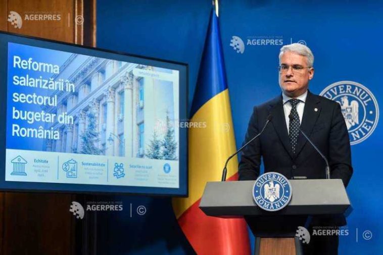 Pîslaru: Am primit mandatul de a discuta cu CE posibilitatea înghețării sau eșalonării creșterii salariilor demnitarilor până în 2031