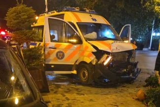 Suceava: Ambulanță implicată într-un accident rutier la Câmpulung Moldovenesc