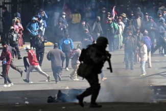 Bolivia trăiește o ‘rebeliune’ împotriva unui guvern ‘supus’ SUA, spune fostul președinte Morales (AFP)