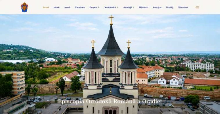 Bihor: Episcopia Ortodoxă Română a Oradiei are un nou site oficial