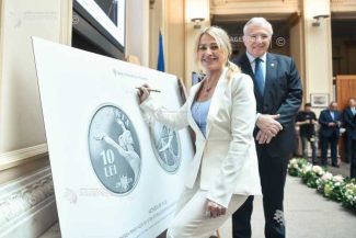 #AnulNadia Nadia Comăneci: Tezaurul meu crește odată cu aceste monede emise de BNR (GALERIE FOTO)
