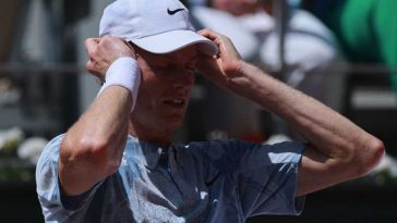 Tenis: ‘Nu mai aveam energie’, a declarat Jannik Sinner după ce a fost eliminat de la Roland Garros