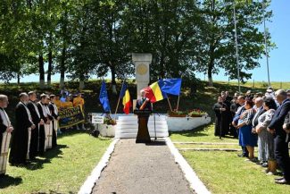 Sălaj: Manifestare omagială la Monumentul de la Gorgana, la 162 de ani de la moartea lui Simion Bărnuțiu